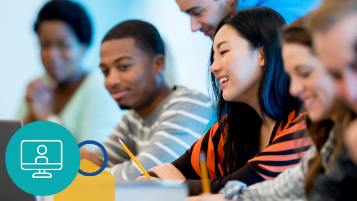 Students in classroom