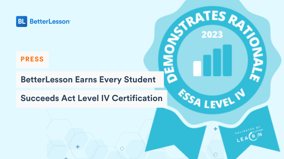 ESSA Level IV Certification